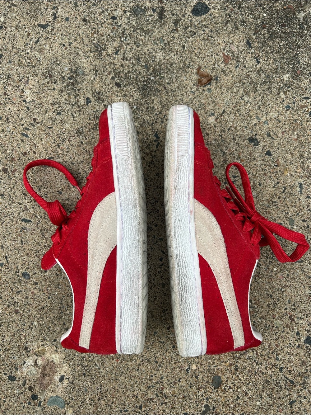 PUMA Suede Classic Women's Sneakers in Red - Picture 4 of 6